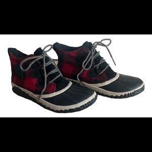 Sorel Out N About Plus Plaid Boots